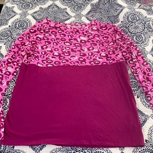 Lilly Pulitzer Pink Leopard T-Shirt